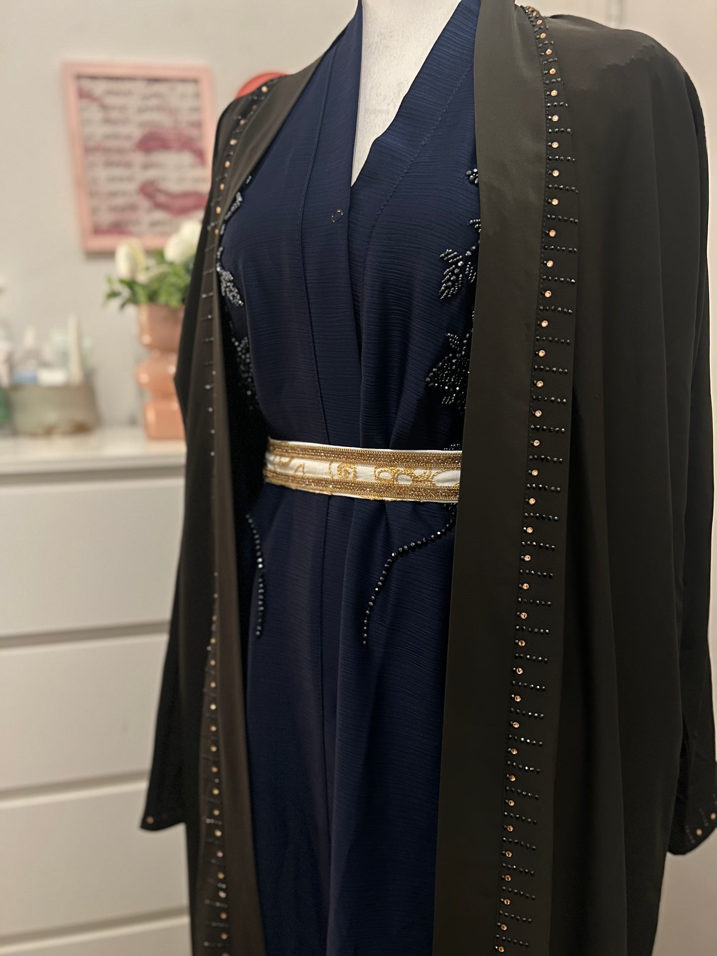 Celestial Embroidered abaya