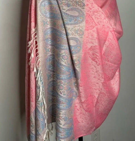 Plain Pashmina hijab