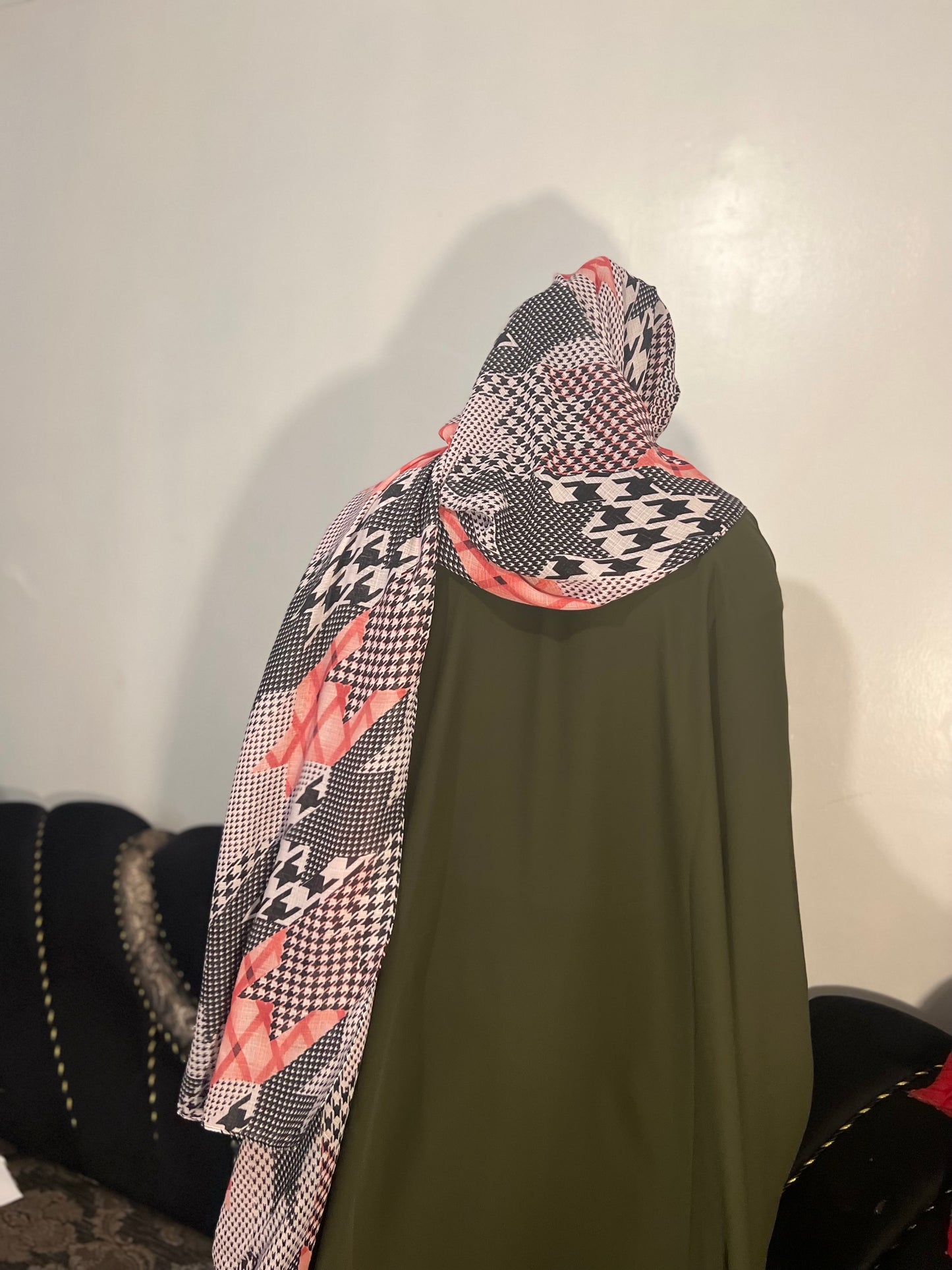 Modal patterned scarf